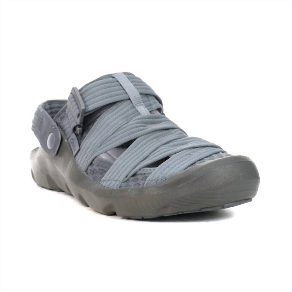 NEW OBOZ men's whakata trail sandal in storm cloud